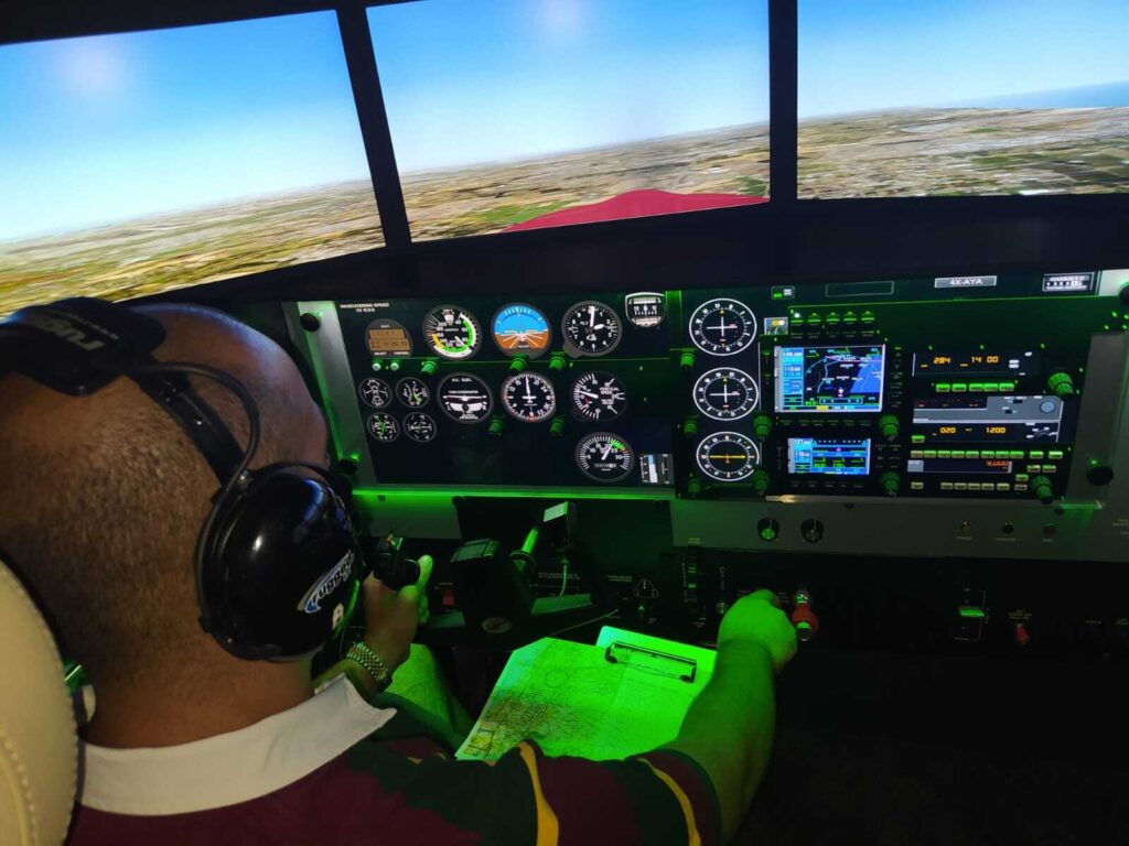 סימולטור טיסה למשפחה